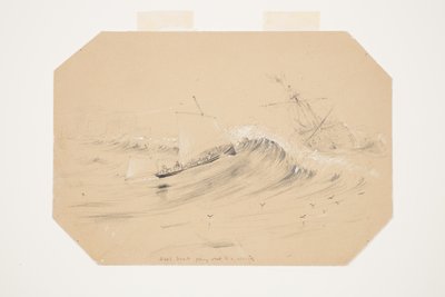 Deal Boat Going Out to a Wreck by Charles Heaphy